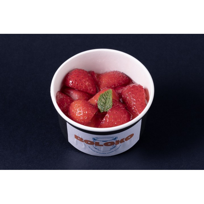 Coupe de fraises