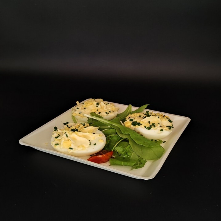 Œuf mayonnaise et son mesclun