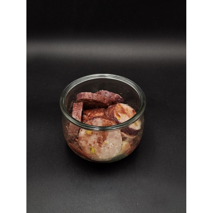 Saucisson sauce vigneronne,...