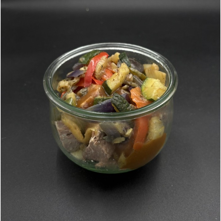 Bœuf confit, écrasé de...
